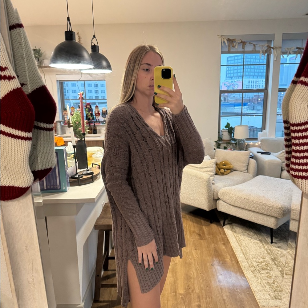 Free People oversize sweater